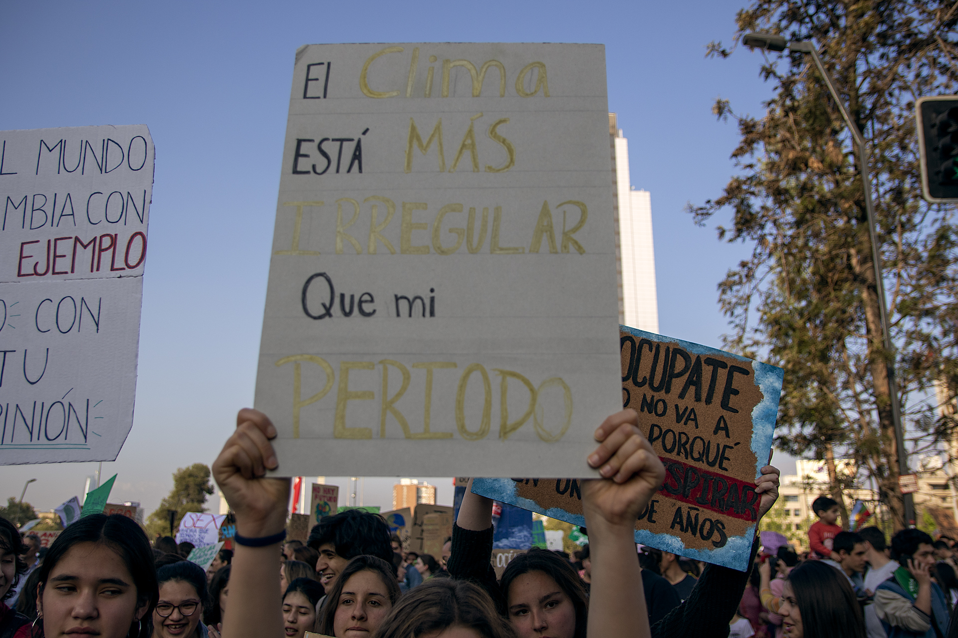 Marcha contra el cambio climático