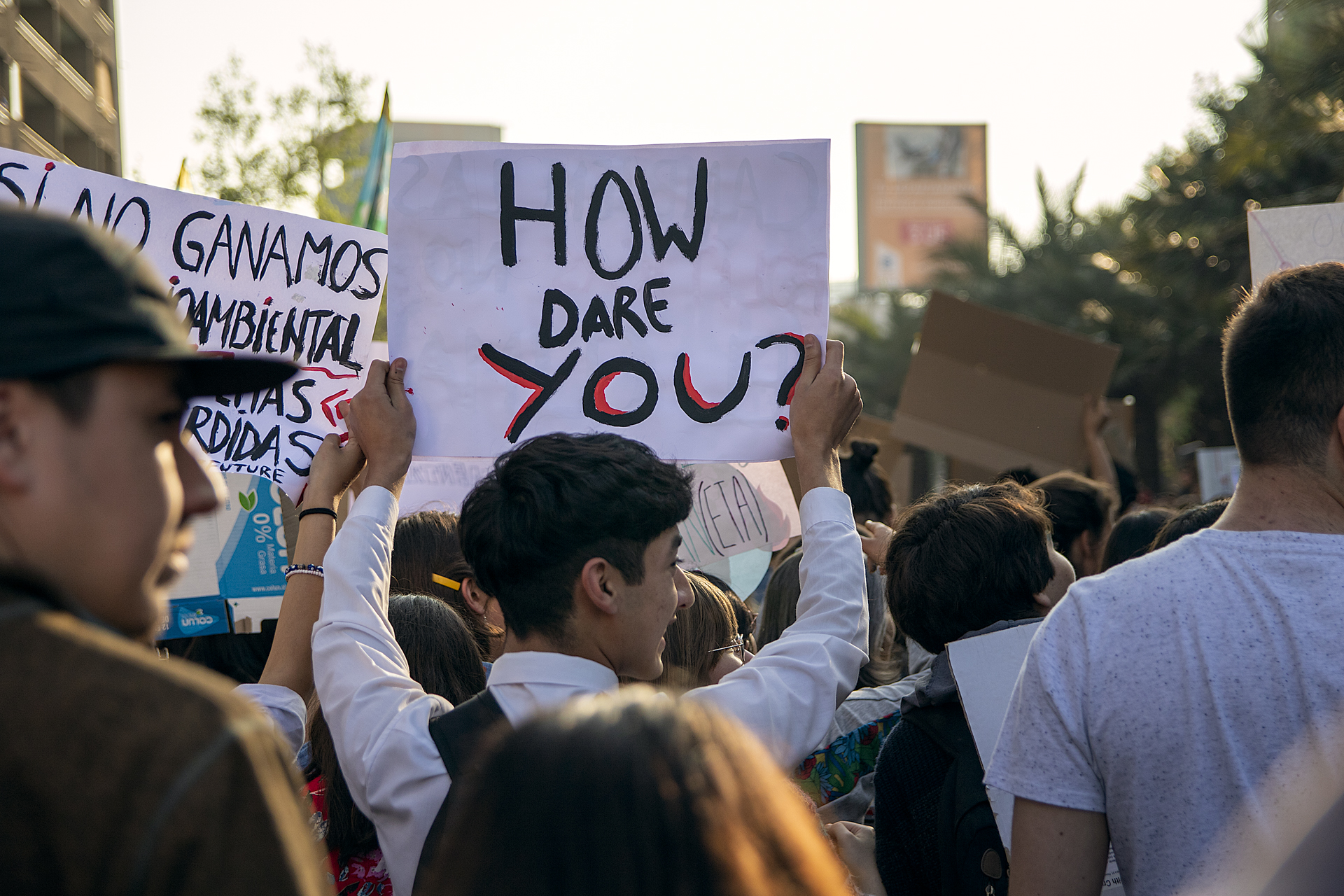 Marcha contra el cambio climático