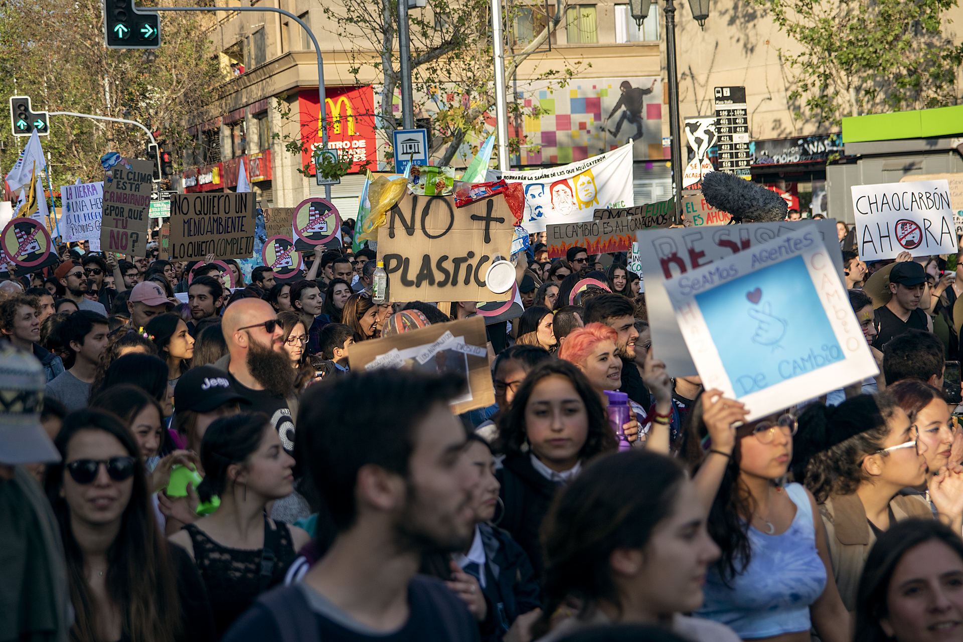 Marcha contra el cambio climático