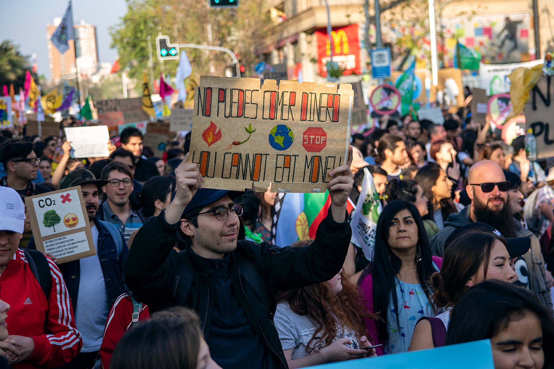 Marcha contra el cambio climático