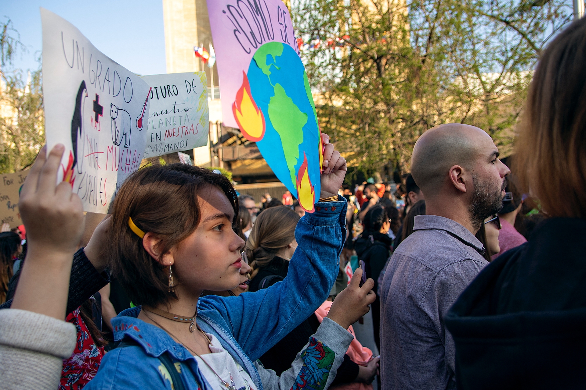 Marcha contra el cambio climático