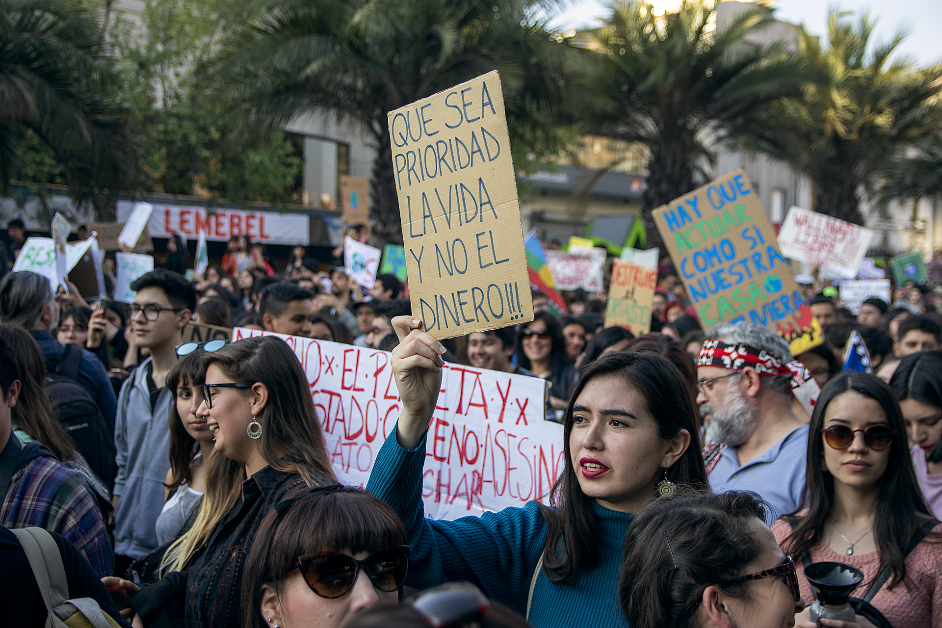 Marcha contra el cambio climático