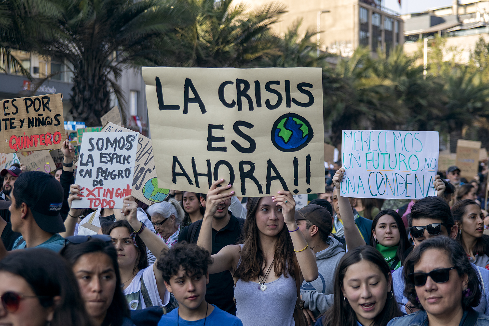 Marcha contra el cambio climático