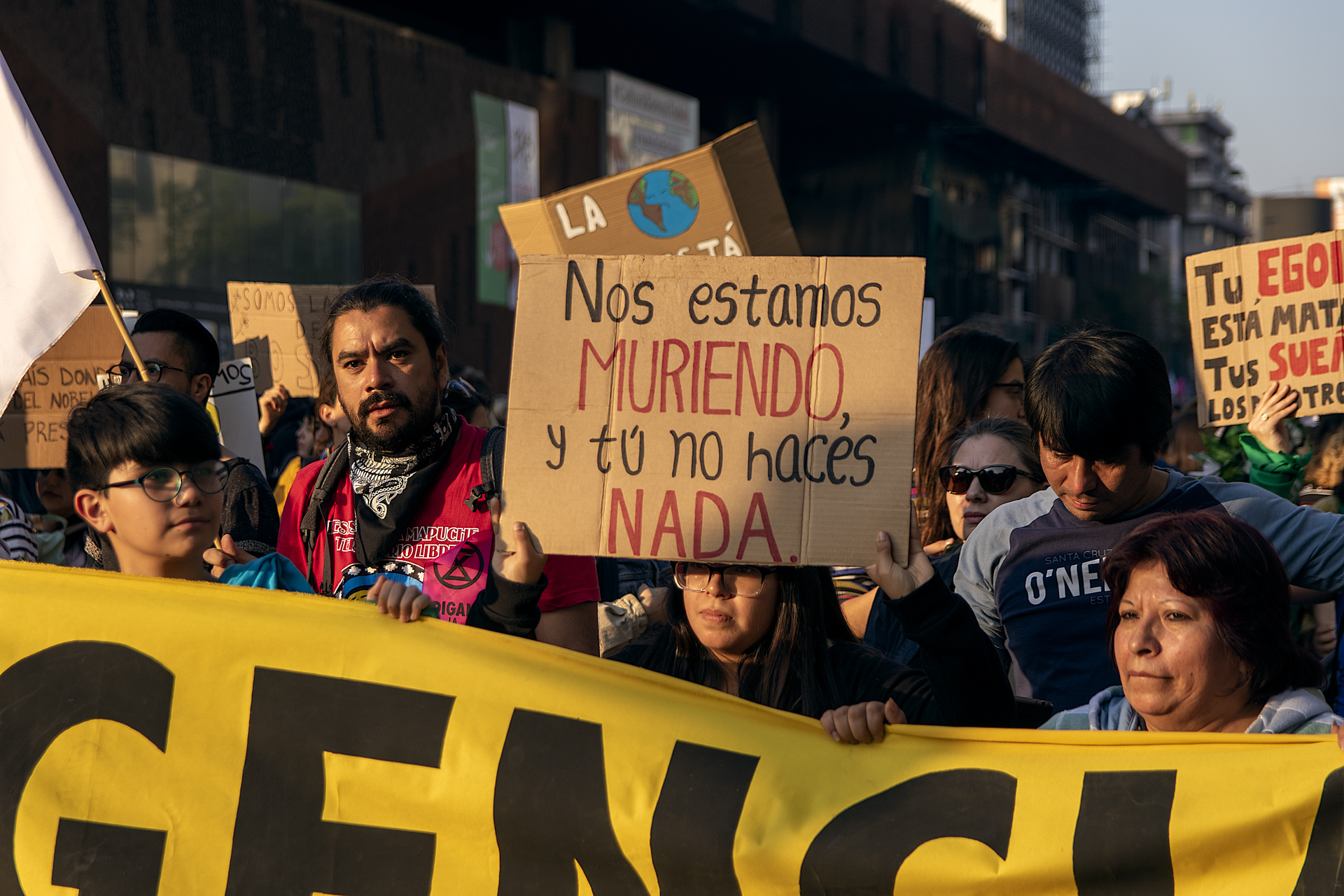 Marcha contra el cambio climático