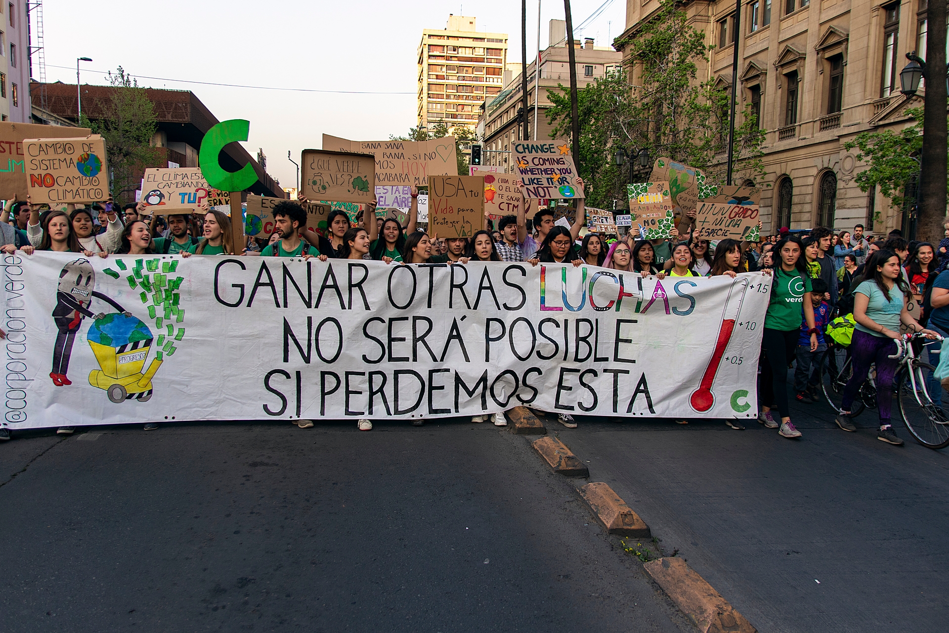 Marcha contra el cambio climático