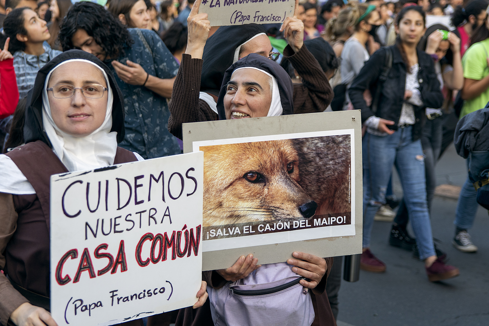 Marcha contra el cambio climático