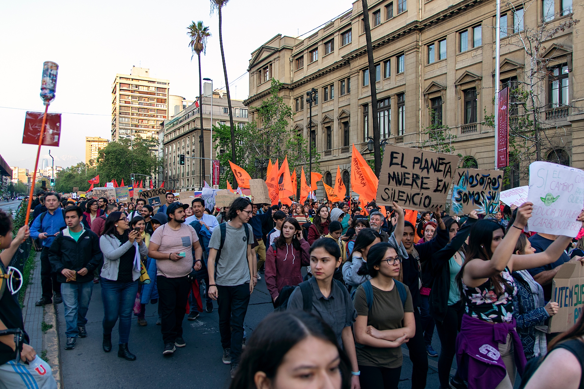 Marcha contra el cambio climático