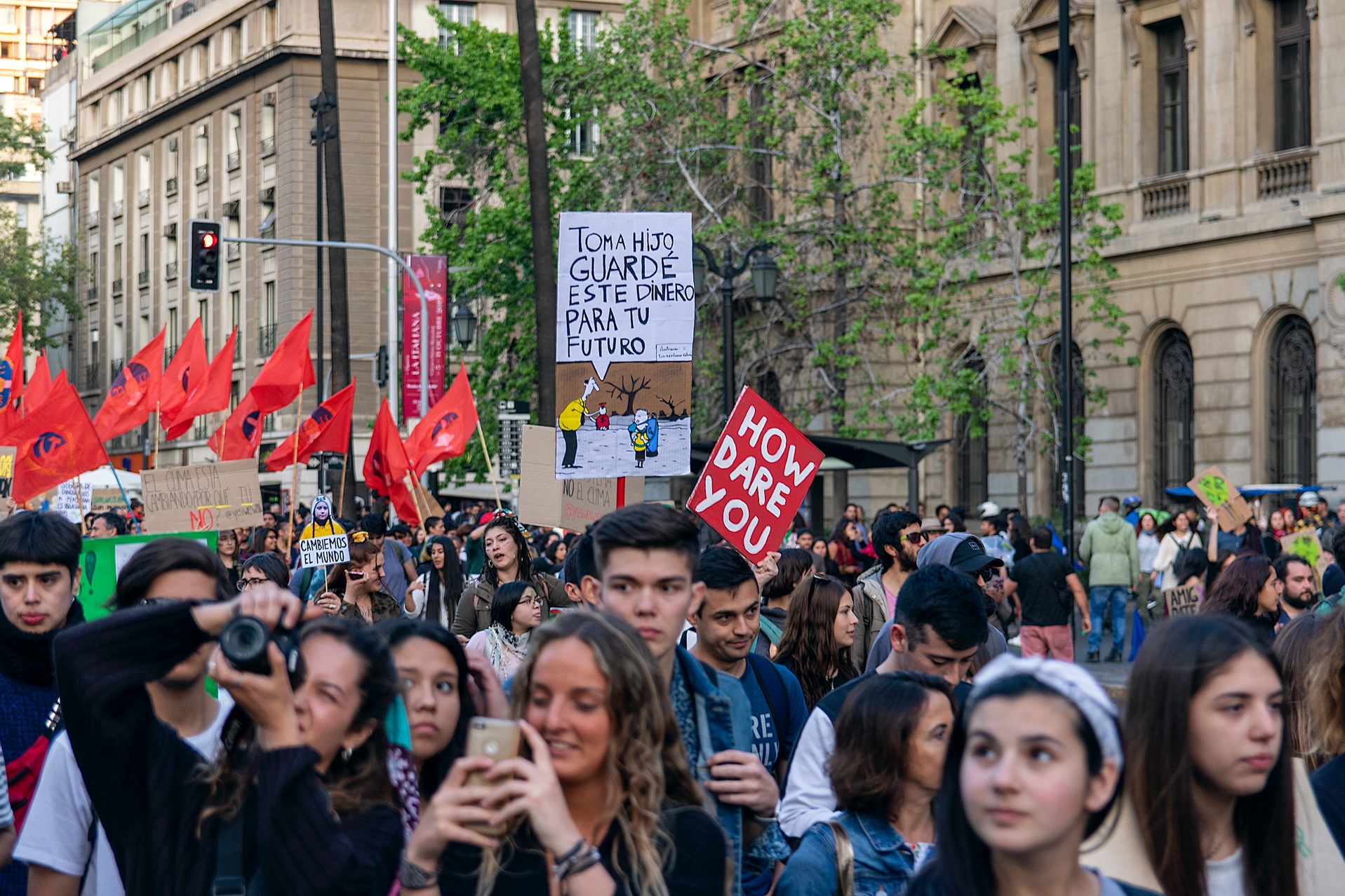 Marcha contra el cambio climático