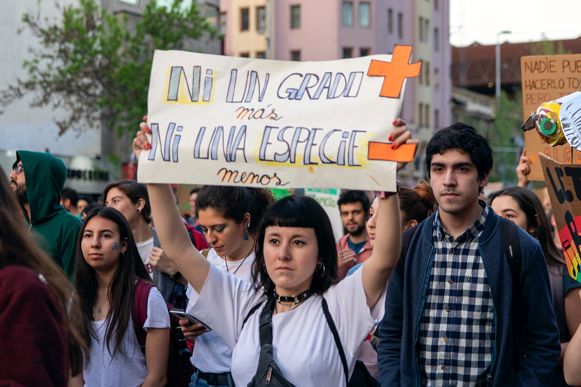 Marcha contra el cambio climático