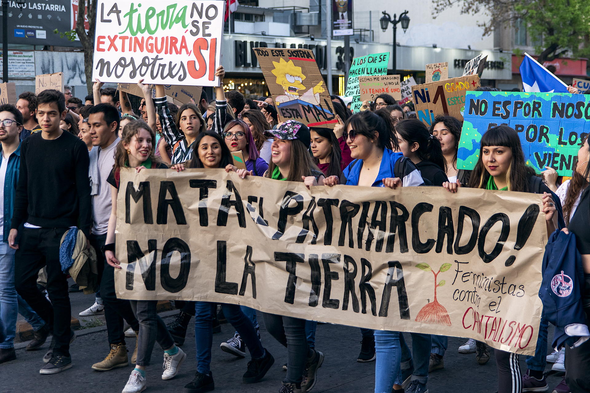 Marcha contra el cambio climático