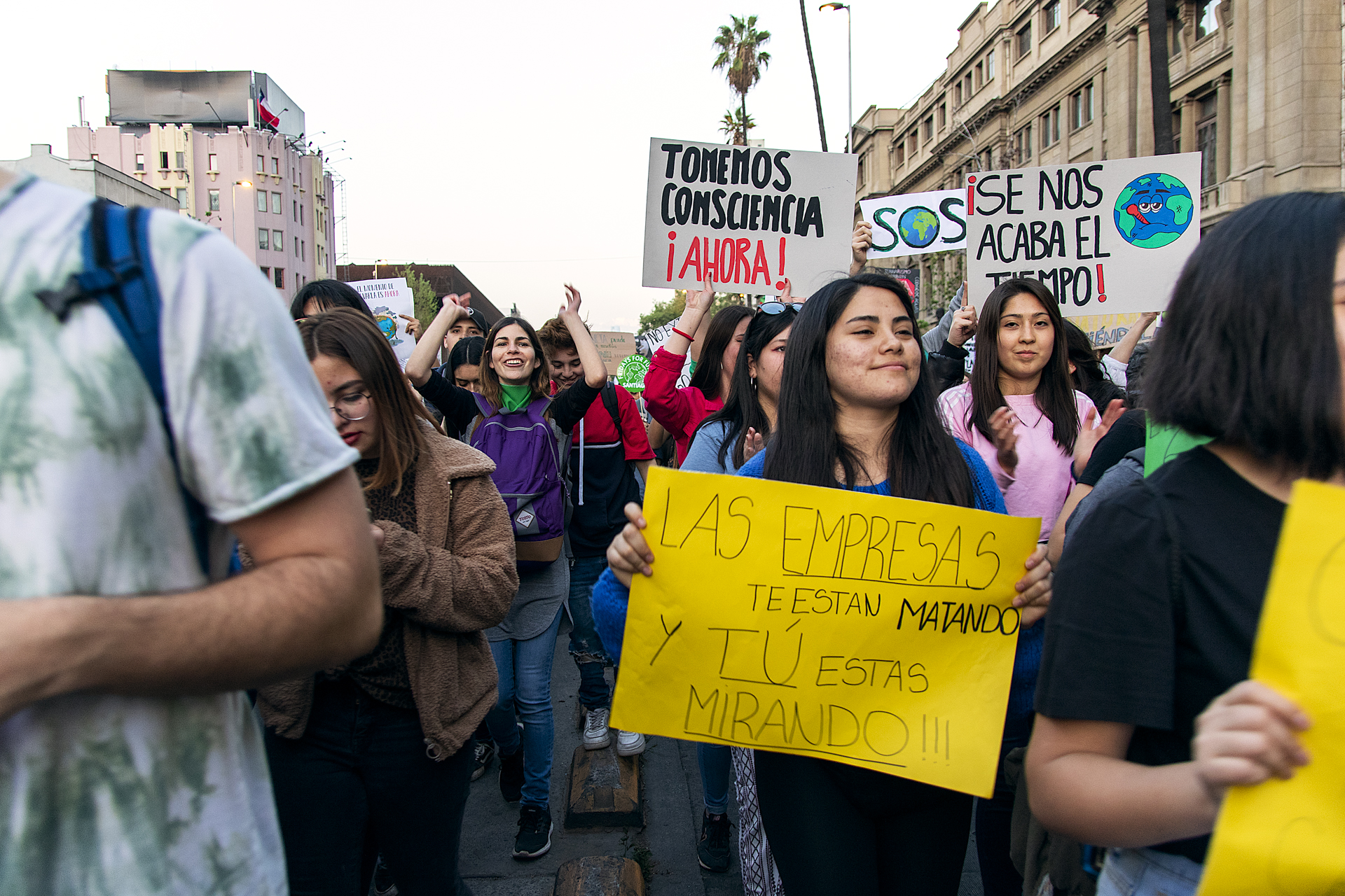 Marcha contra el cambio climático