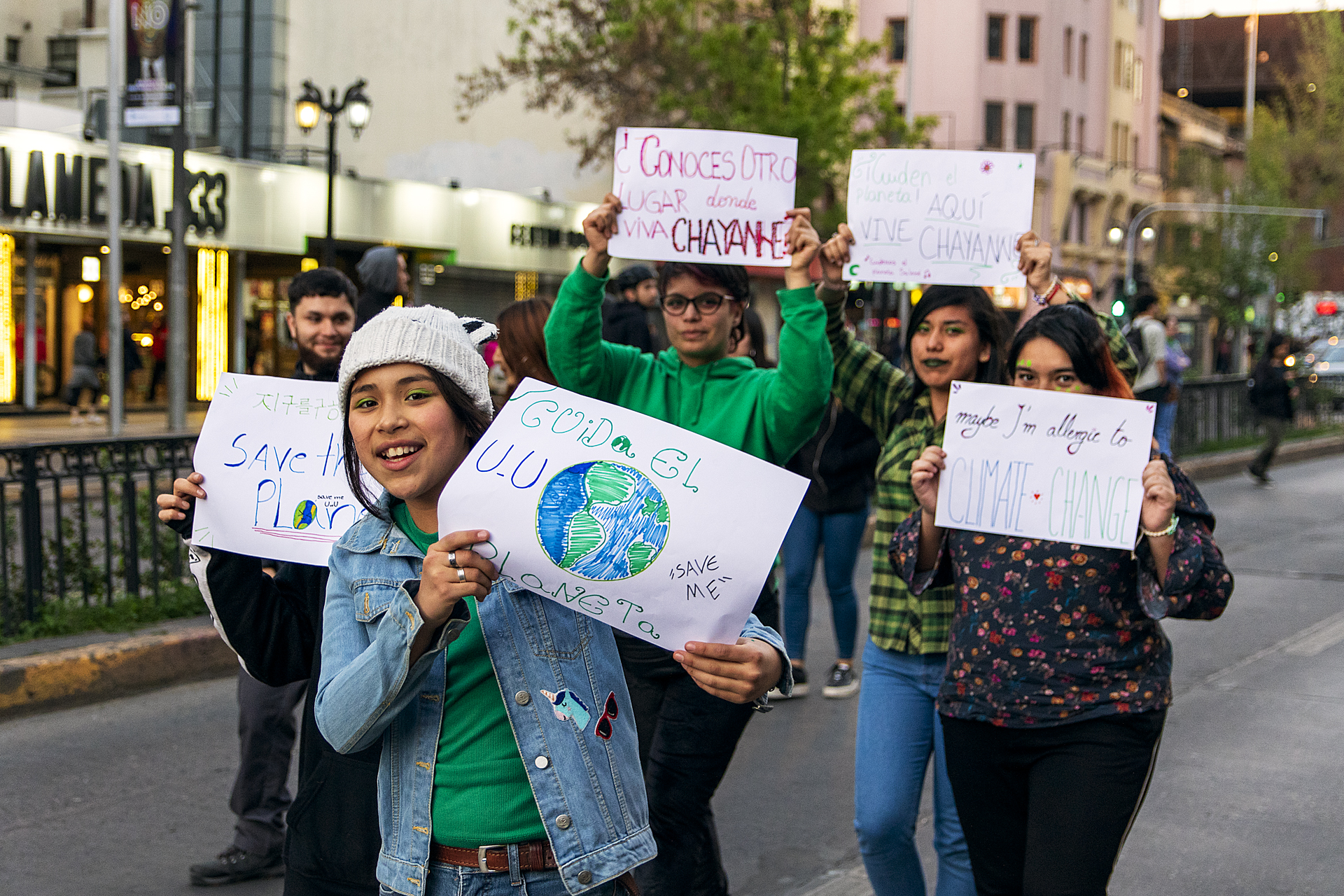 Marcha contra el cambio climático