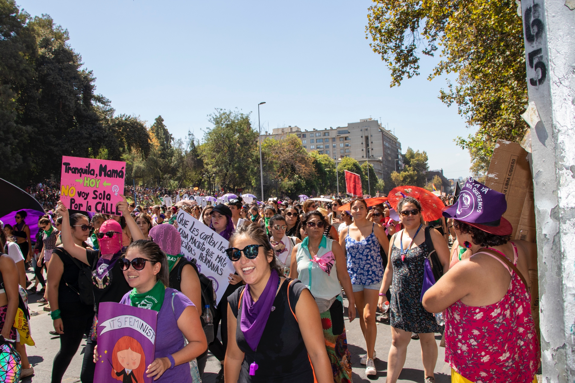 Marcha de las mujeres 2020